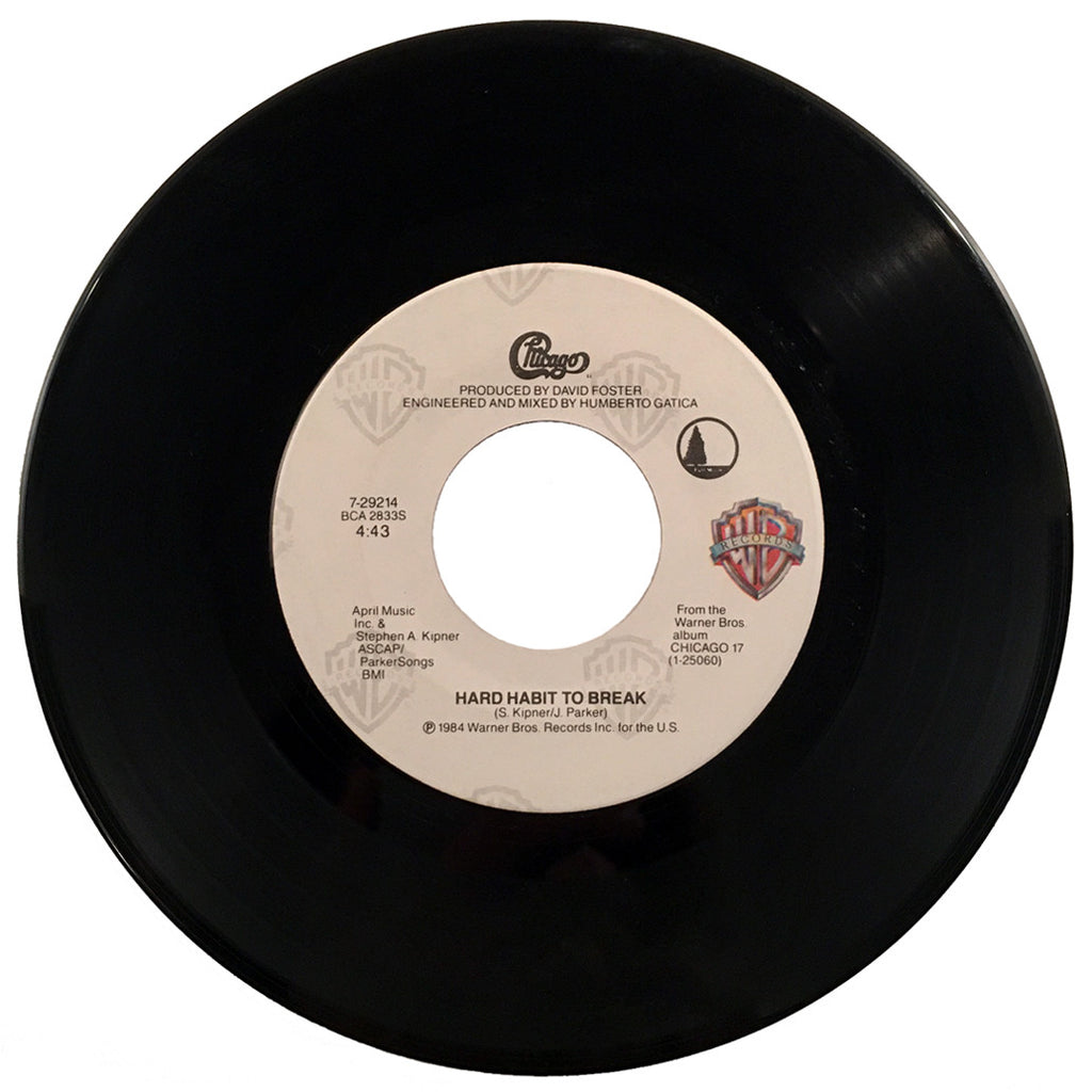 Chicago Hard Habit To Break / Remember The Feeling - 7 inch