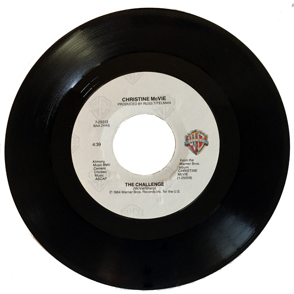 Christine McVie Love Will Show Us How / The Challenge - 7 inch