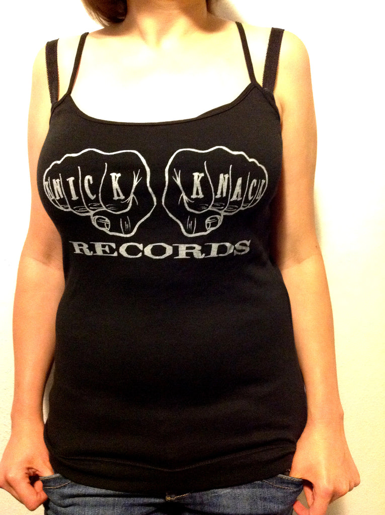 Knick Knack Records 12 Fingers of Doom womens tank top