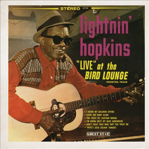 Lightinin' Hopkins Live at The Bird Lounge - vinyl LP