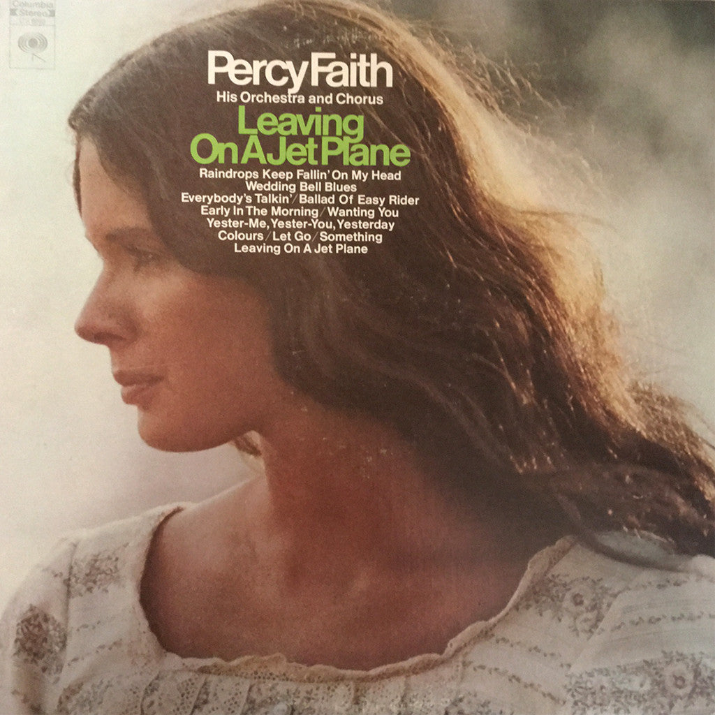 Percy Faith His Orchestra and Chorus Leaving On A Jet Plane - vinyl LP
