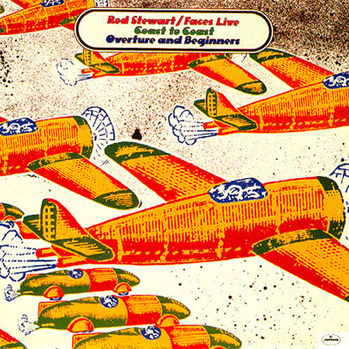 Rod Stewart/Faces Live Coast To Coast Overture And Beginners - vinyl LP