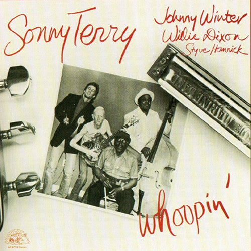 Sonny Terry, Johnny Winter, Willie Dixon Whoopin' - vinyl LP