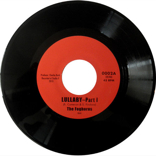 The Foghorns Lullaby 7 inch vinyl