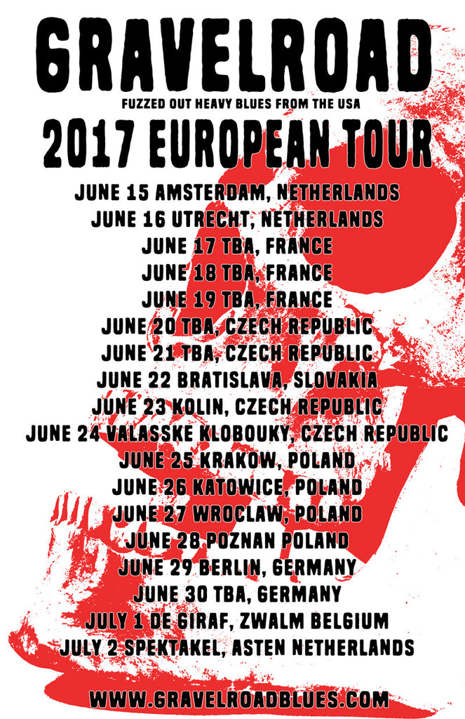 GravelRoad 2017 European Tour