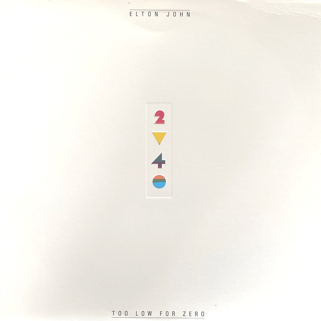 欧LP Elton John Too Low For Zero 5707084 The Rocket Record Co /00260 Elton John – Too Low For Zero / The Rocket Record Company CD