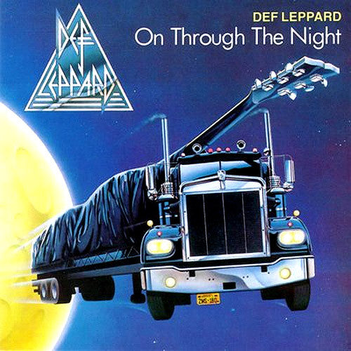 Def Leppard On Through The Night - vinyl LP