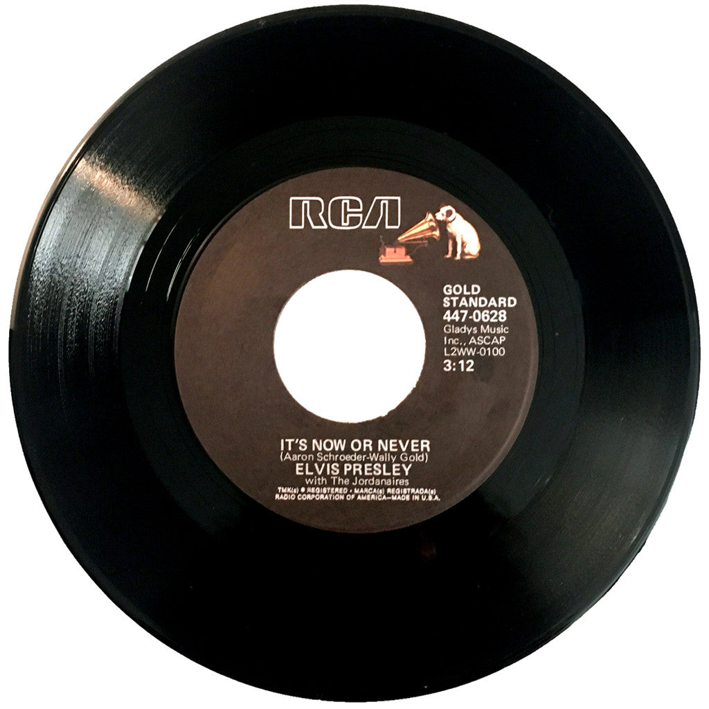 Elvis Presley It's Now Or Never / A Mess of Blues - 7 inch