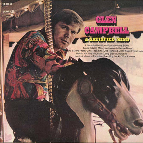 Glen Campbell A Satisfied Mind - vinyl LP