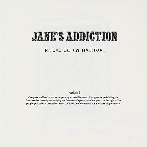 Jane's Addiction Ritual De Lo Habitual - cassette
