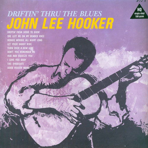 John Lee Hooker Driftin' Thu The Blues - vinyl LP