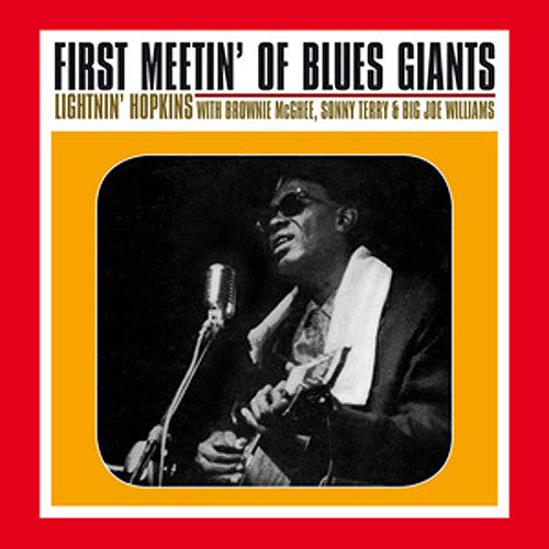 Lightinin' Hopkins First Meetin' Of The Blues Giants - vinyl LP