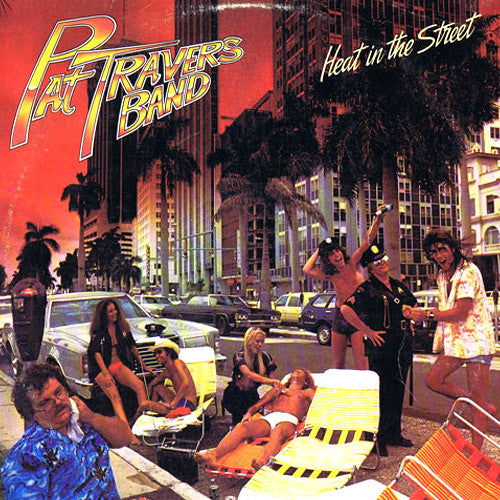 Pat Travers Band Heat In The Street - vinyl LP