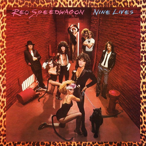 REO Speedwagon Nine Lives - vinyl LP