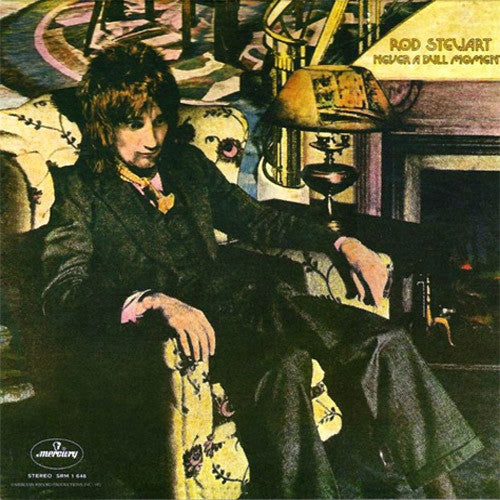 Rod Stewart Never A Dull Moment - vinyl LP