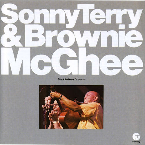 Sonny Terry & Brownie McGhee Back To New Orleans - vinyl LP