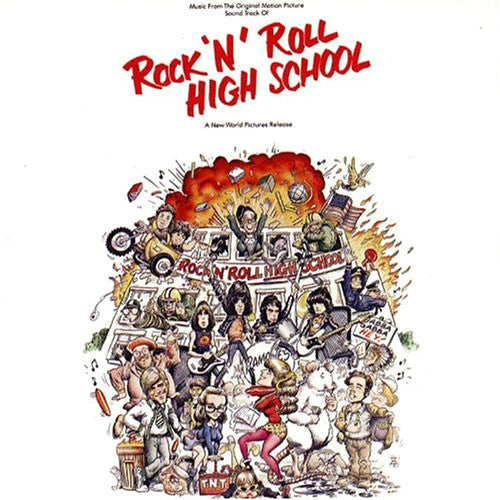 洋楽 RAMONES + ROCK ' N ' ROLL HIGH SCHOOL LP Ramones Rock n Roll High School - vinyl LP – Knick Knack Records