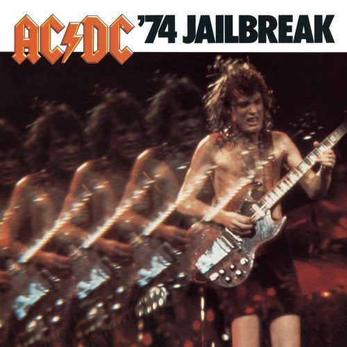 AC/DC '74 Jailbreak 12 inch 33 rpm LP pressed on 180 gram vinyl