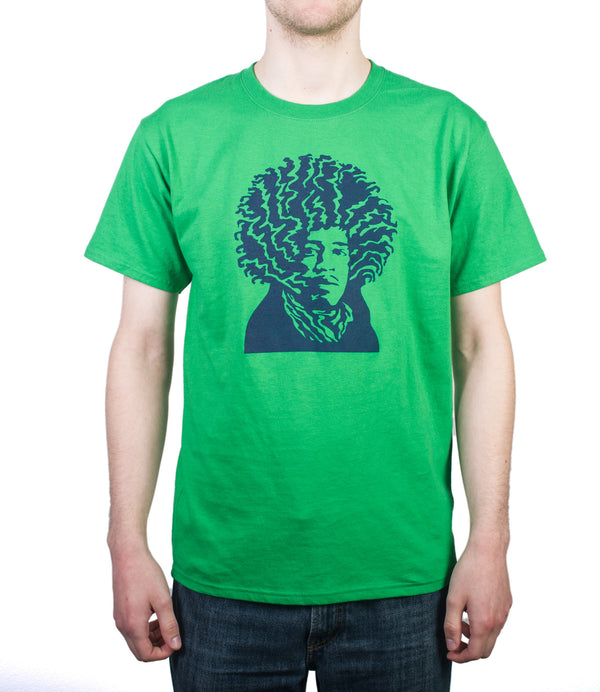 Native Son green t-shirt